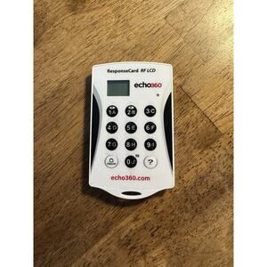 Turning Technologies Responsecard RF LCD Clicker Echo 360 Replacement RCRF-03